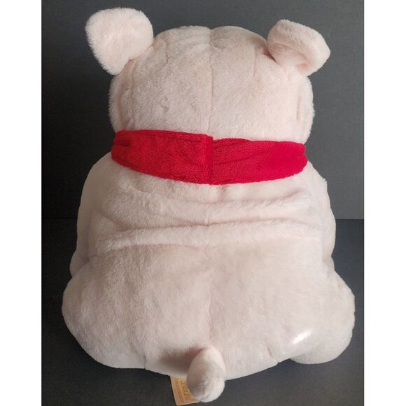 Bulldog Plush Stuffed Animal Dan Dee Collector's Choice Glitter Lips Kiss V-DAY - Picture 6 of 11